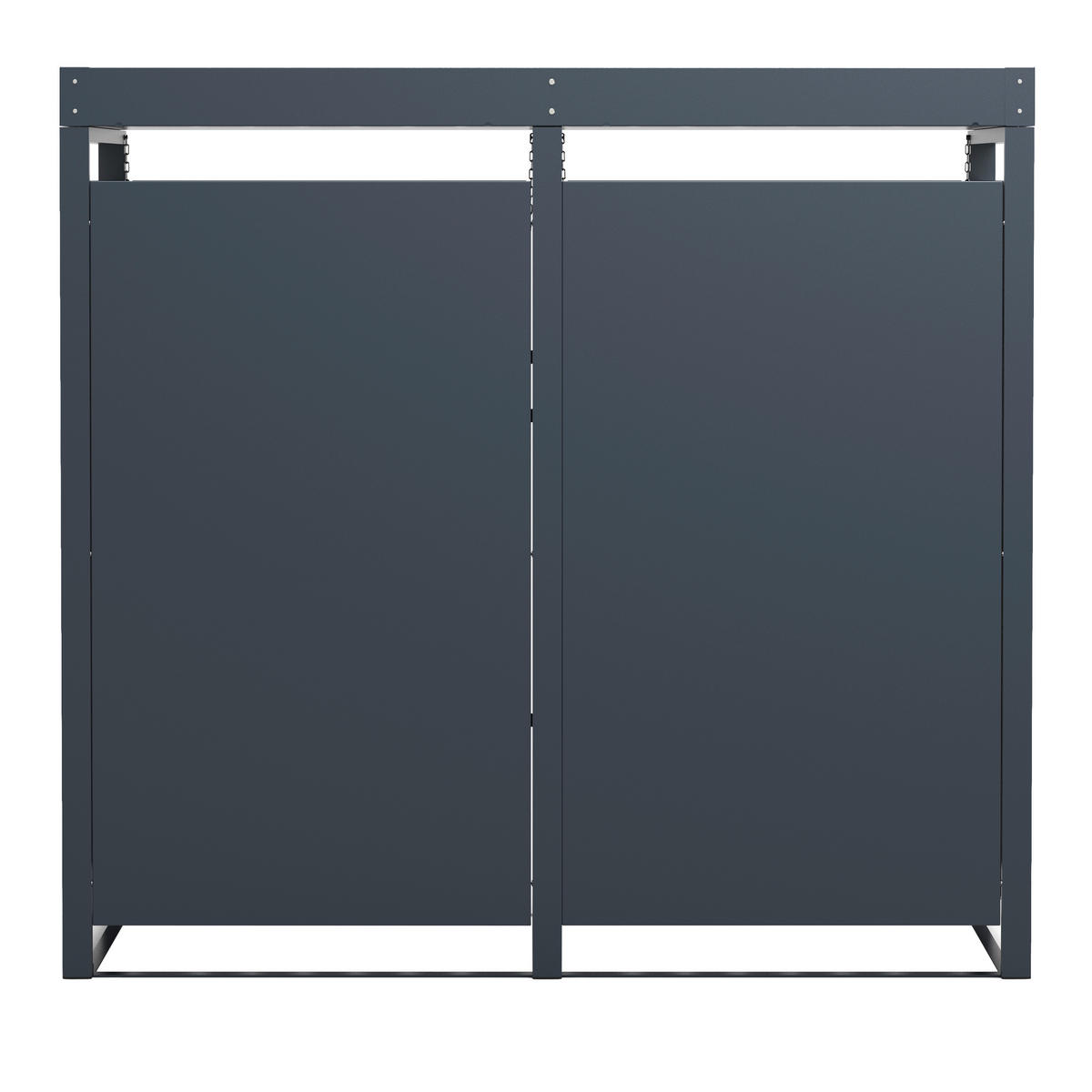 ÚLOŽNÝ BOX   - antracitová, Basics, kov (132/80cm) - Ambia Garden