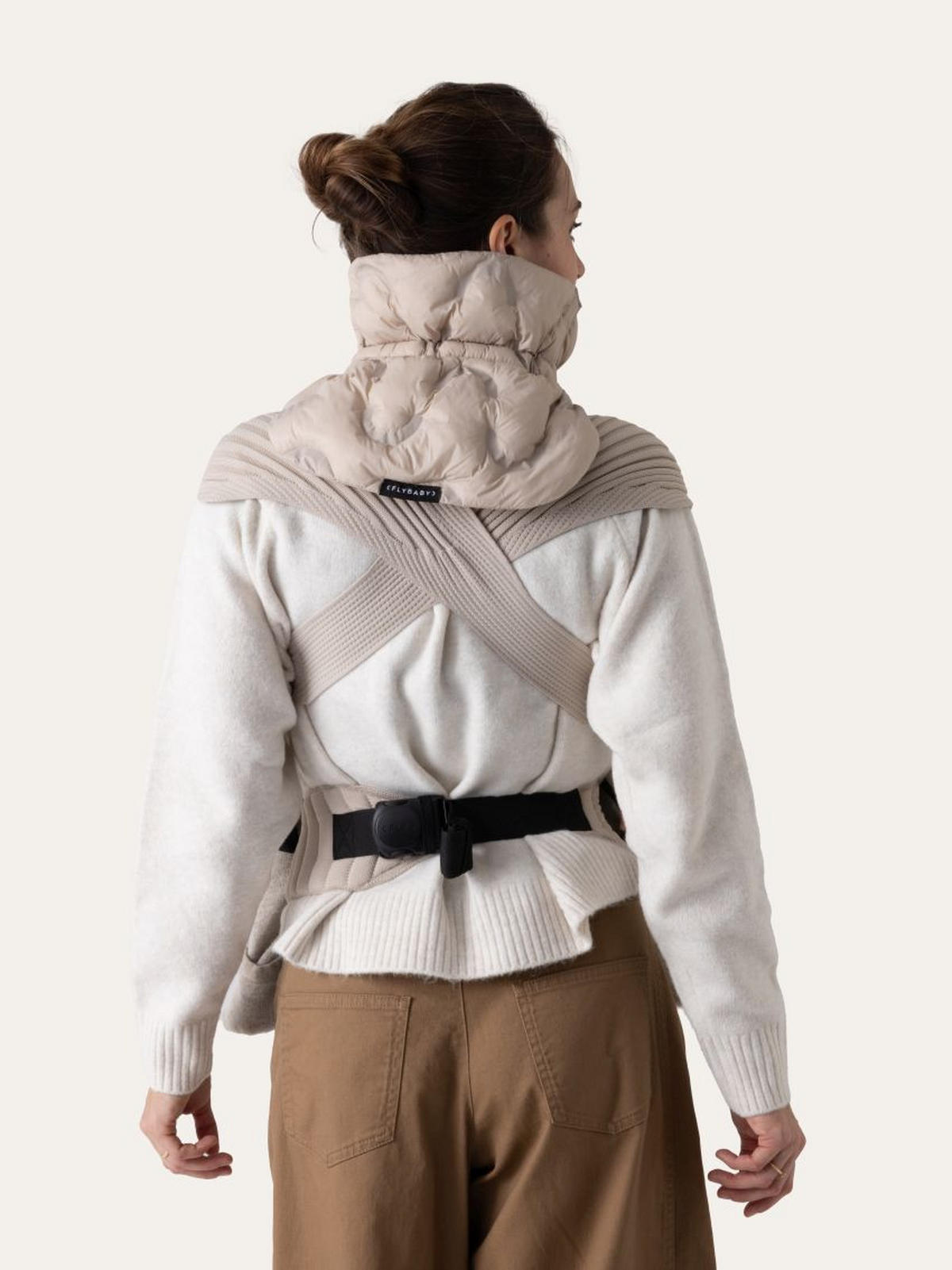 BABYTRAGENBEZUG  - Creme, Basics, Textil - FLYBABY