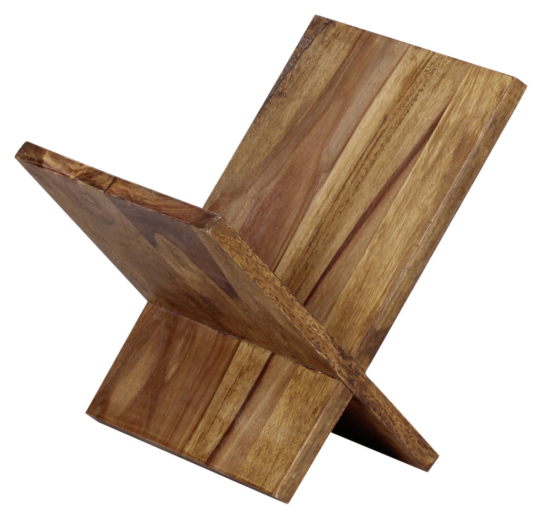 ZEITUNGSSTÄNDER Holz Sheeshamfarben - Sheeshamfarben, MODERN, Holz (29/31/28cm) - MID.YOU