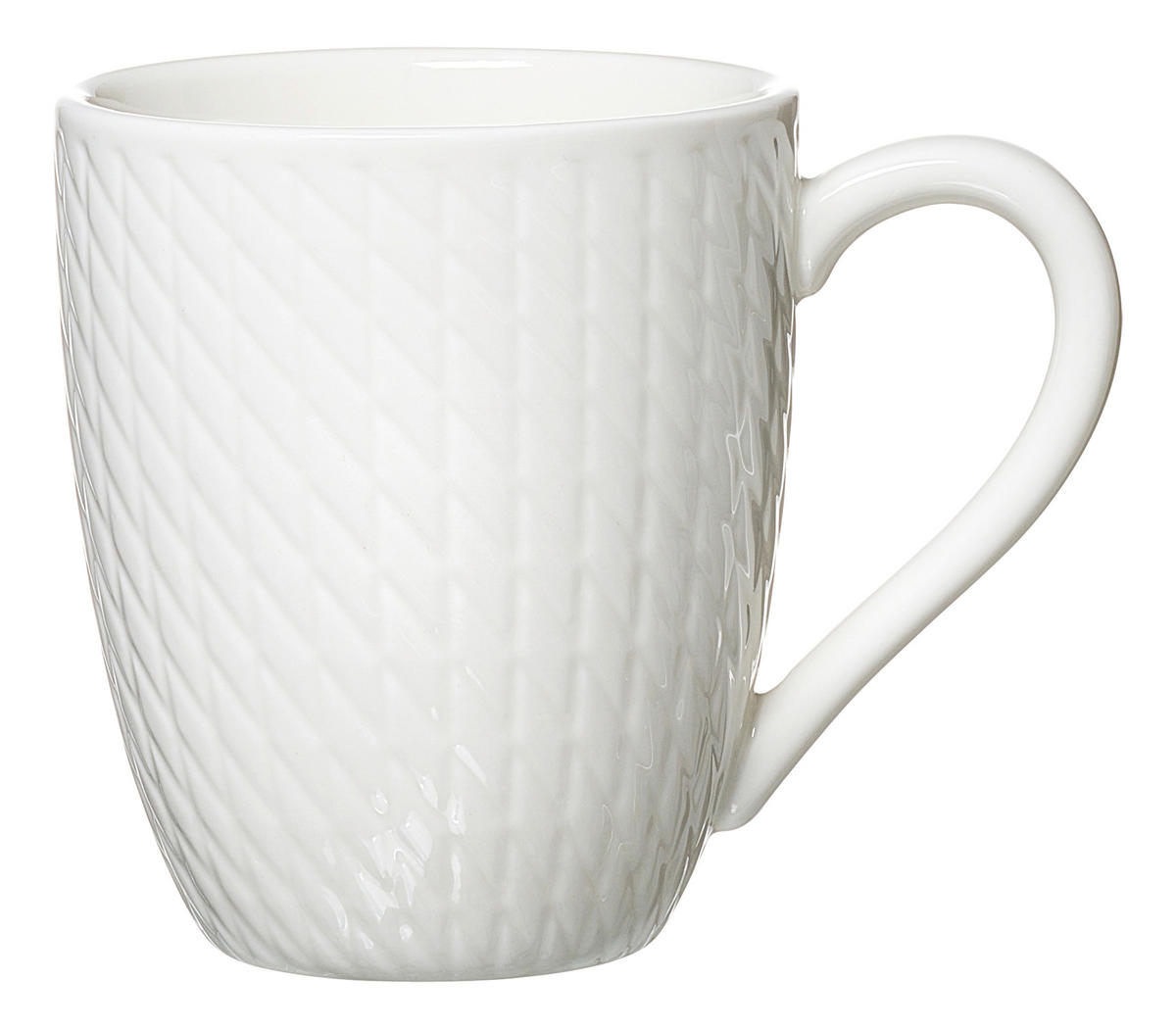 BECHER    - Weiß, Basics, Keramik (0,320l) - Ritzenhoff Breker