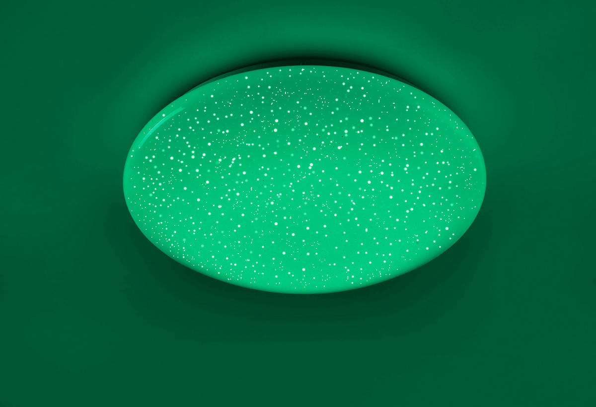 LED-DECKENLEUCHTE 39/39/12 cm   - Weiß, Basics, Kunststoff (39/39/12cm)