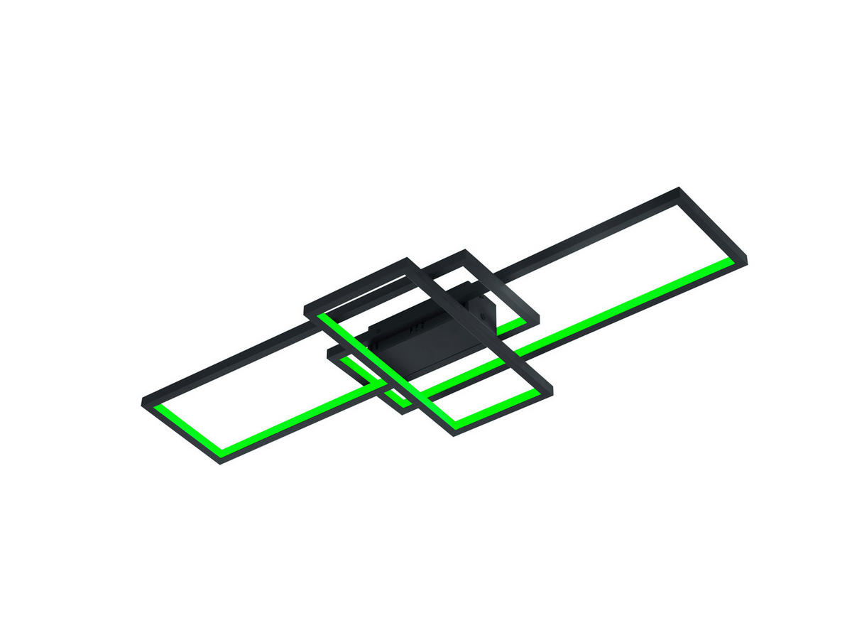 LED-DECKENLEUCHTE Thiago 104/42/8,5 cm  - Anthrazit, Design, Metall (104/42/8,5cm) - Trio Leuchten