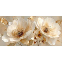 LEINWANDBILD Blumen 115/55 cm  - Multicolor, Basics, Holz/Papier (115/55cm) - Euroart