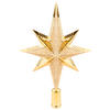 CHRISTBAUMSPITZE  - Goldfarben, LIFESTYLE, Kunststoff (6,5/14,5/25,5cm)
