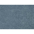 BOXSPRINGSOFA in Webstoff Blau  - Blau/Eichefarben, Design, Holz/Textil (202/78/93/100cm) - Venda