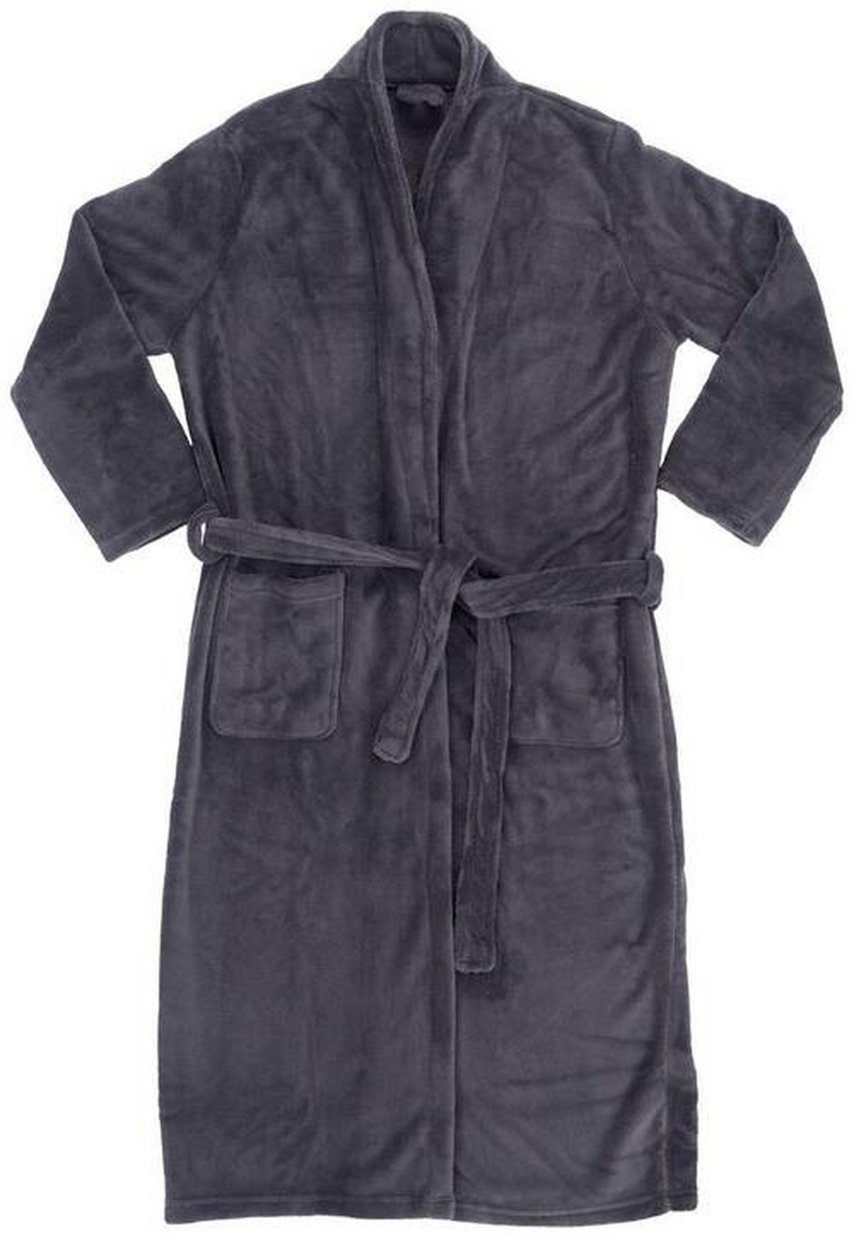 BADEMANTEL LUCA S Unisex  - Grau, Basics, Textil (Snull) - Esposa
