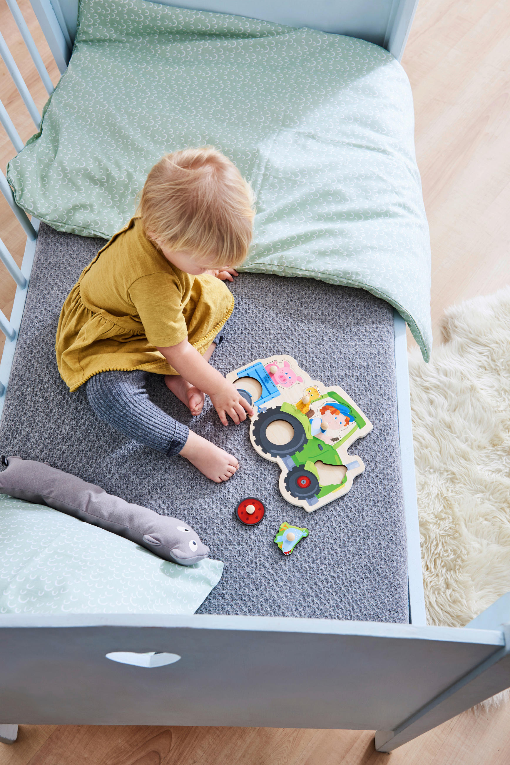 PUZZLE - Multicolor, Basics, Holz/Metall (30/20cm) - Haba