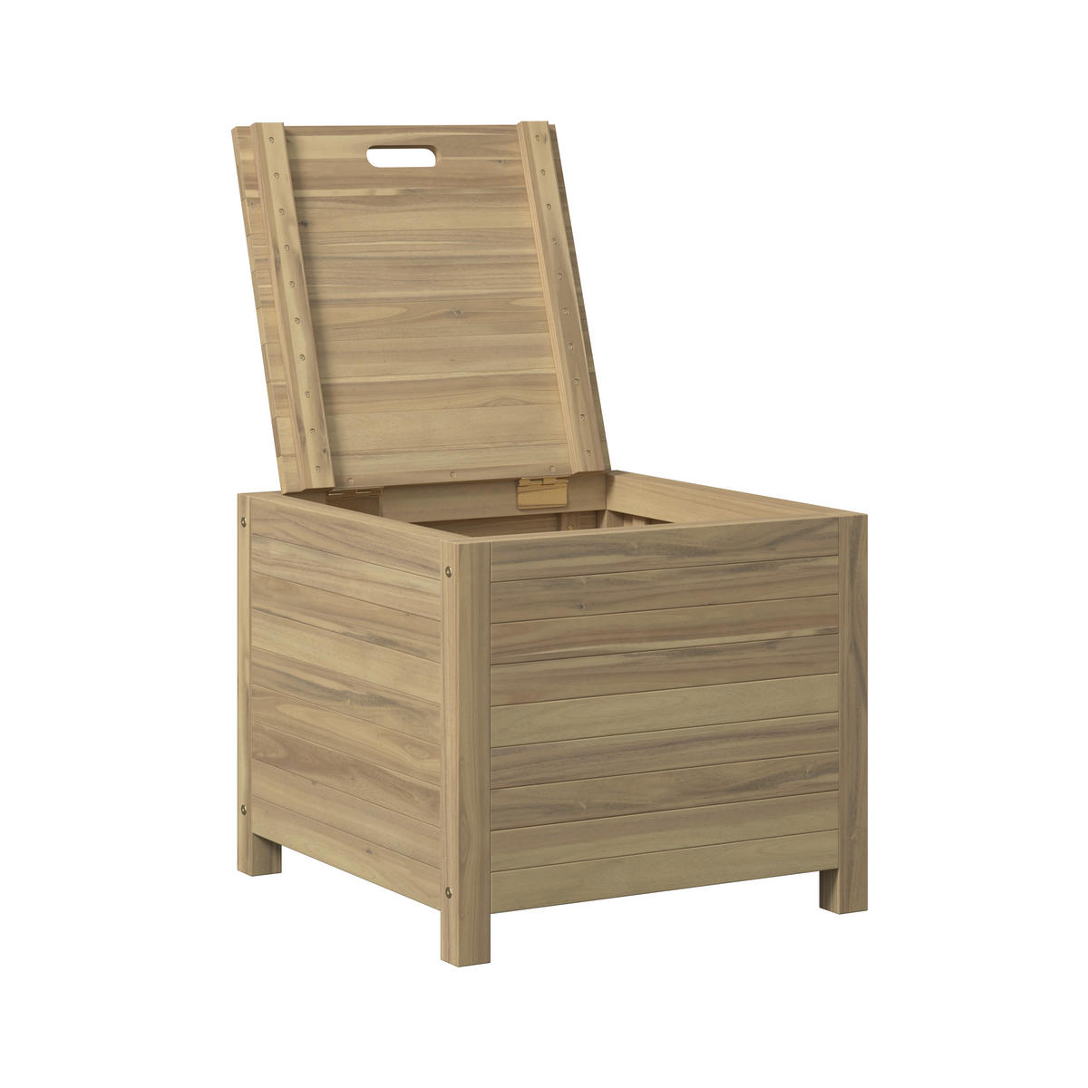 GARTENHOCKER in  - Akaziefarben, ROMANTIK / LANDHAUS, Holz (55/45/55cm) - Ambia Garden