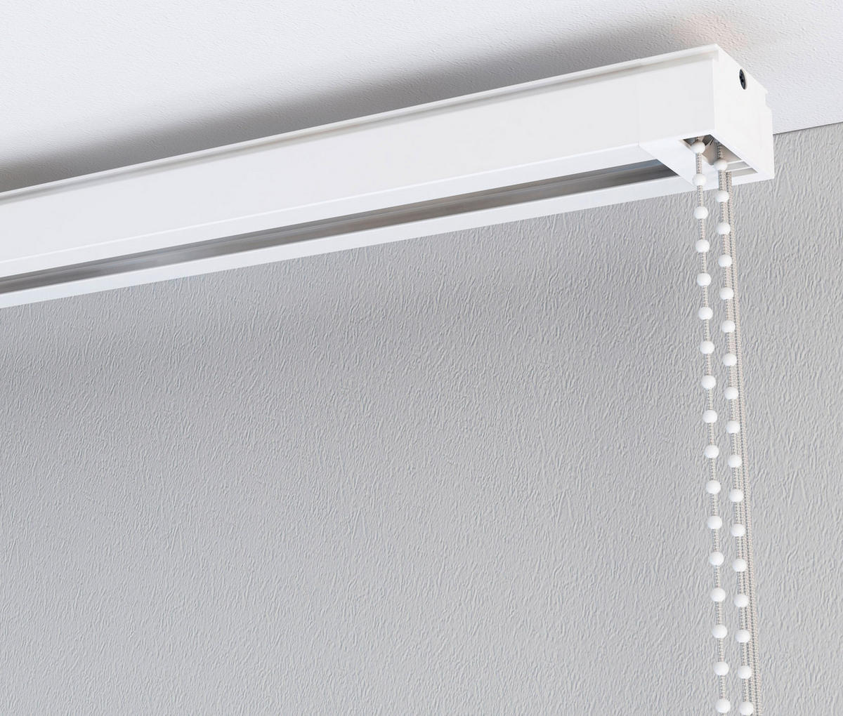 VERTIKALSCHIENE 100 cm  - Weiß, Basics, Kunststoff (100cm) - Homeware