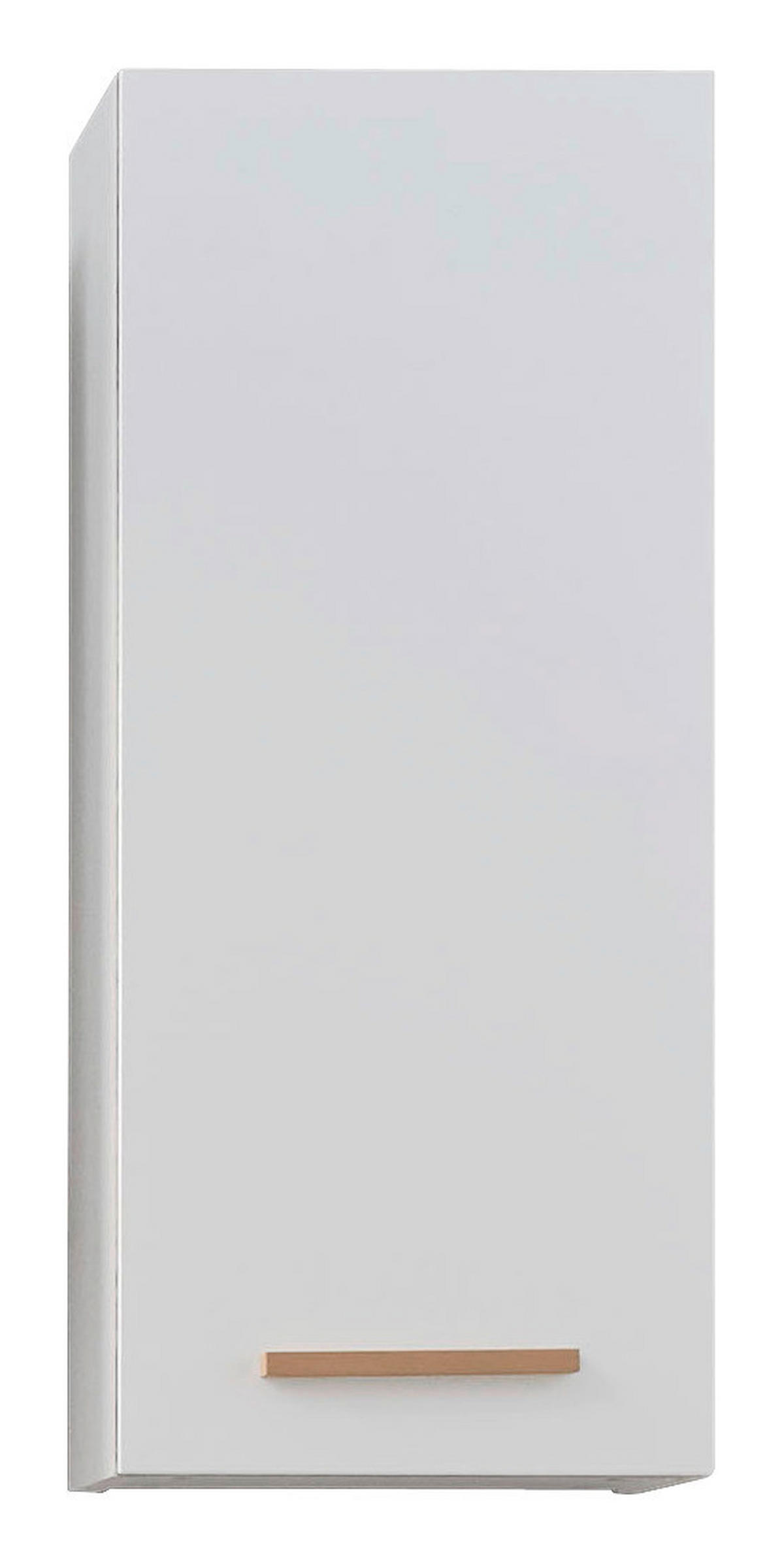 VISEČA OMARA 30/70/20 cm  - barve hrasta/bela, Konvencionalno, leseni material/les (30/70/20cm) - Xora