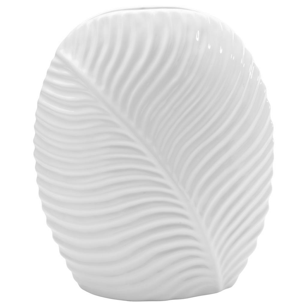 Ambia Home VÁZA, keramika, 24.2 cm - biela