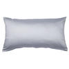 KISSENHÜLLE Giorgio 40/80 cm  - Silberfarben/Weiß, KONVENTIONELL, Textil (40/80cm) - Janine
