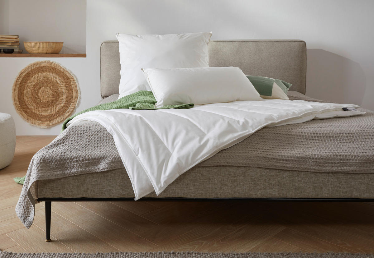 LETNÍ PŘIKRÝVKA, 135/200 cm, polyester - bílá, Konvenční, textil (135/200cm) - Centa-Star