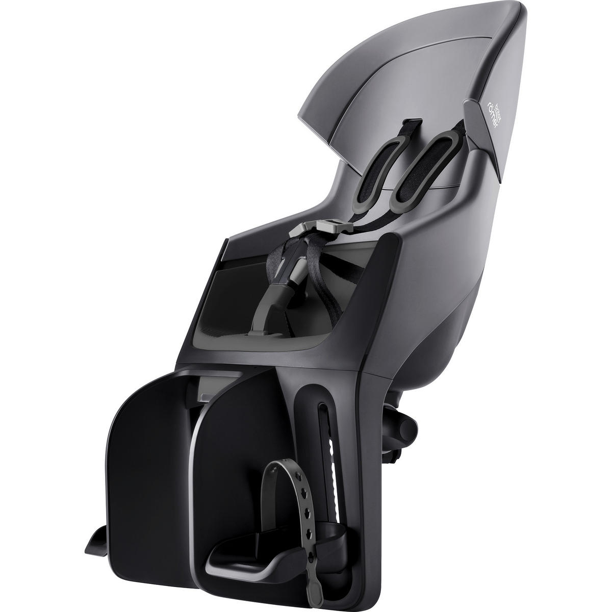 FAHRRADKINDERSITZ - Graublau/Grau, Basics, Kunststoff/Textil (44/79/39,5cm) - Britax Römer