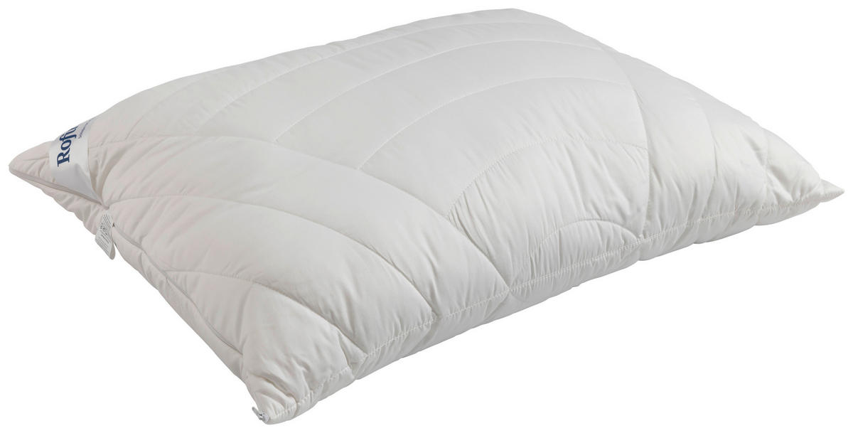 KOPFPOLSTER 70/90 cm  Bambus Balance  - Weiß, Basics, Textil (70/90cm) - Rofima
