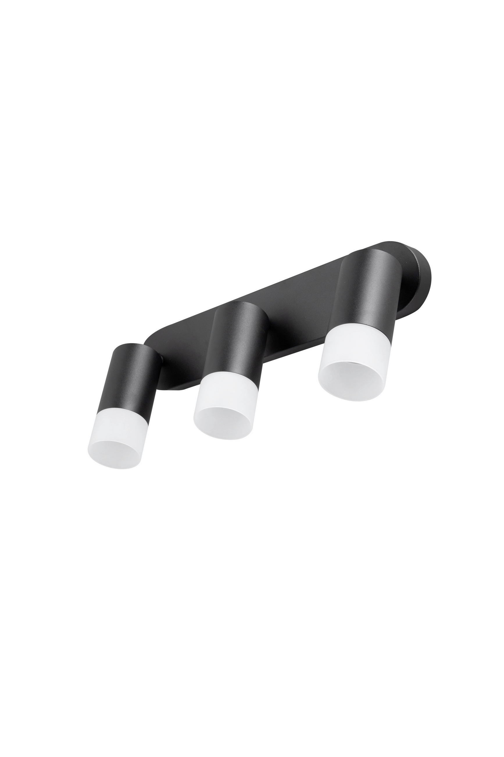 DECKENSTRAHLER Sonaya 35/14,5/14,5 cm  - Schwarz, KONVENTIONELL, Metall (35/14,5/14,5cm)