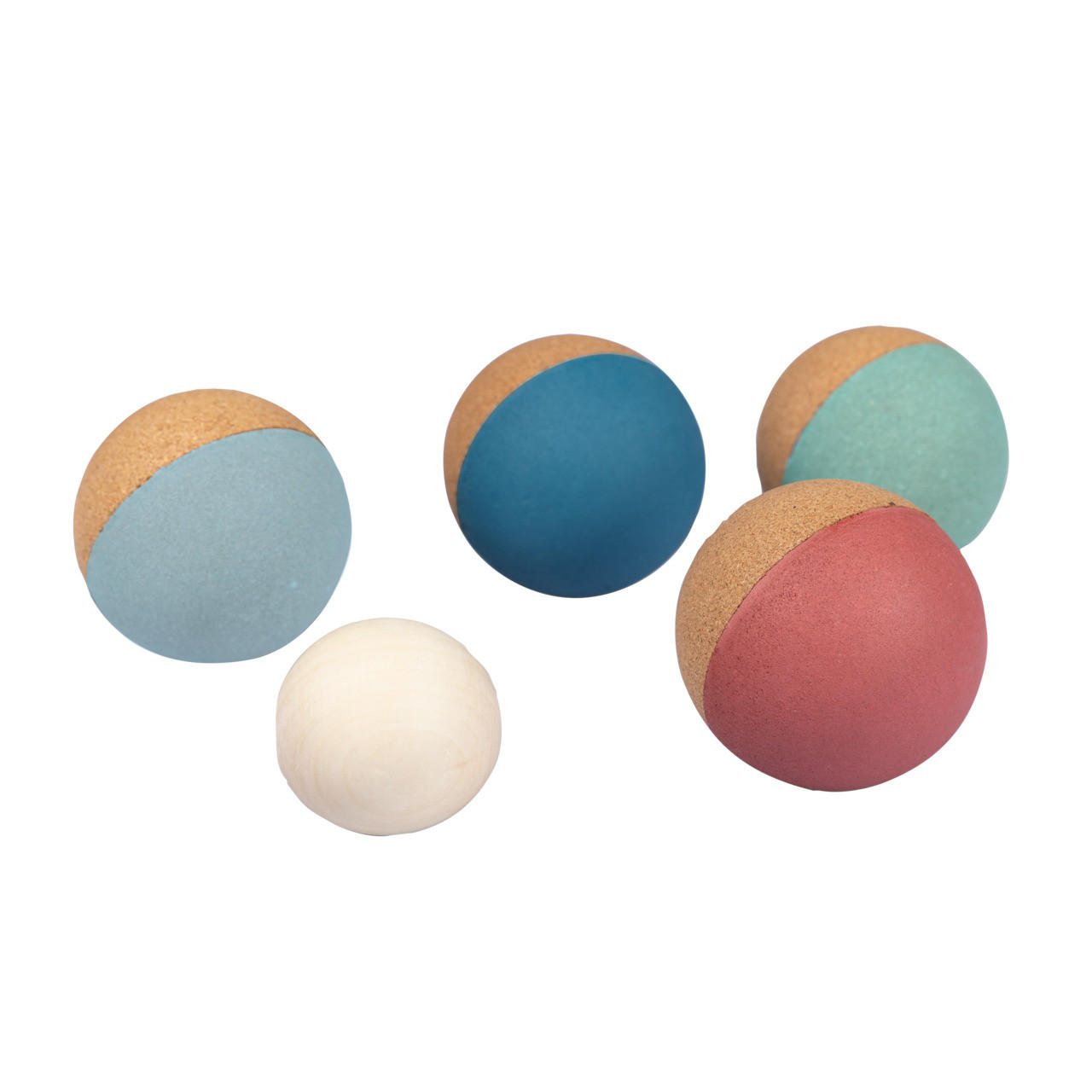 STRATEGIESPIEL Korko - Cognac/Hellblau, Basics, Holz (18/19,5/8cm)