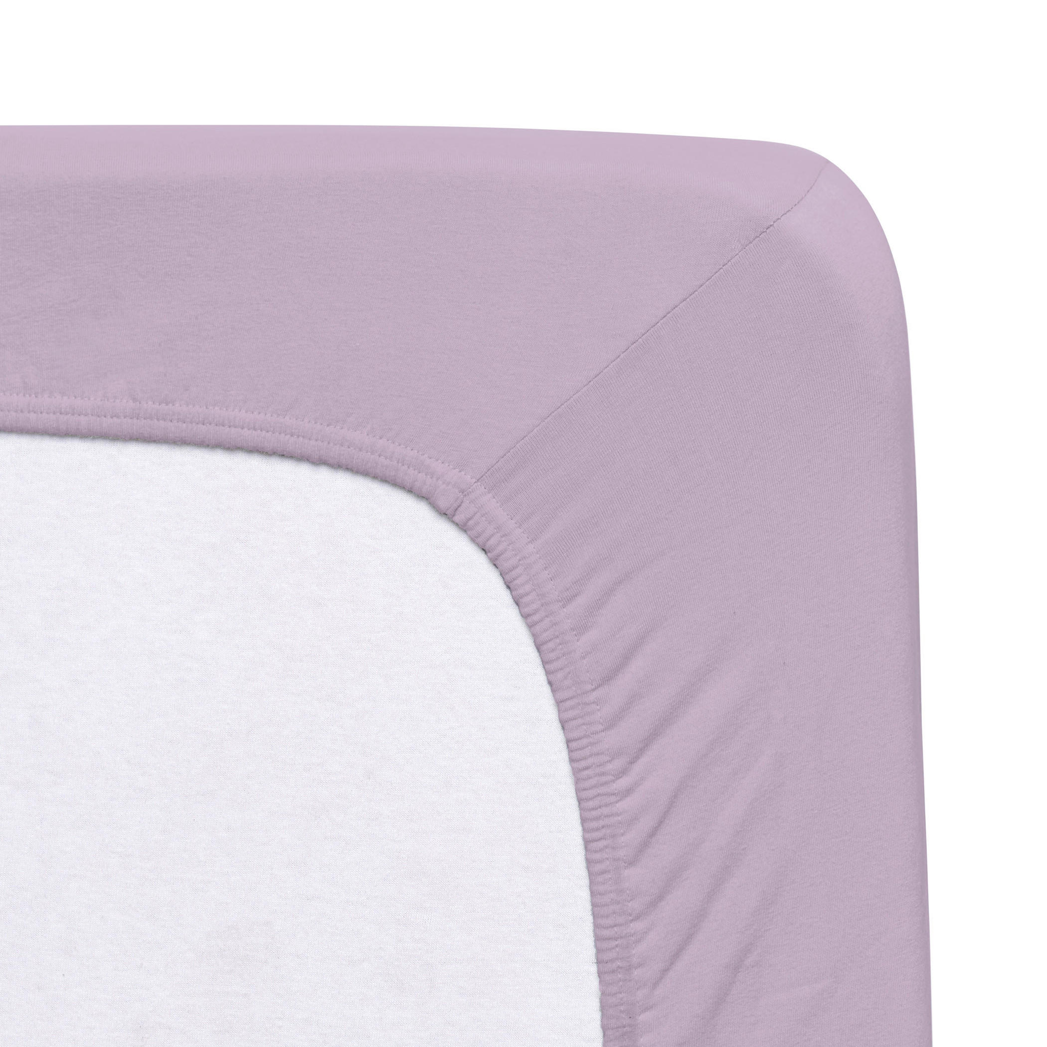 SPANNLEINTUCH 90-100/200-220 cm Jersey  - Flieder, Basics, Textil (90-100/200-220cm) - Florella