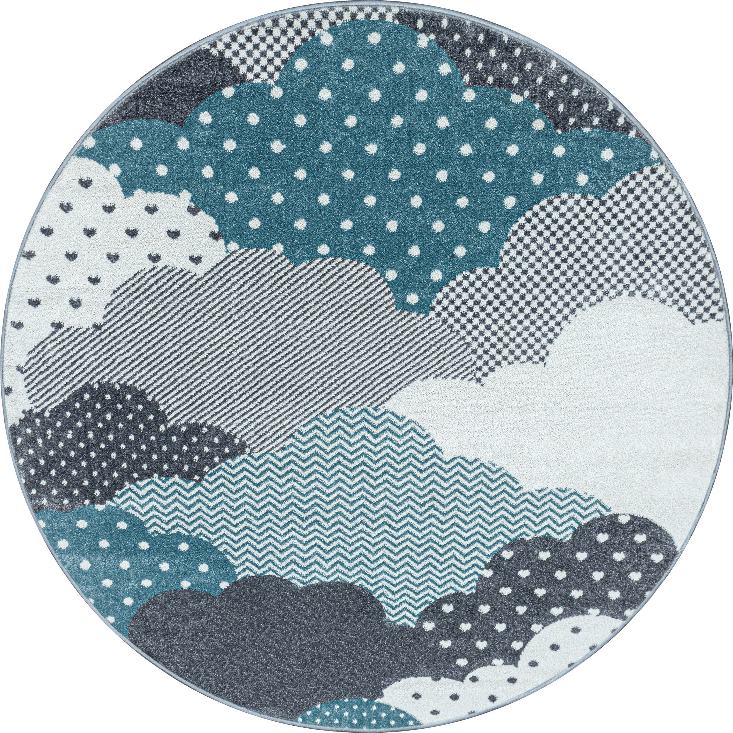 BARNMATTA 120 cm Bambi  - blå, Trend, textil (120cm) - Ben'n'jen