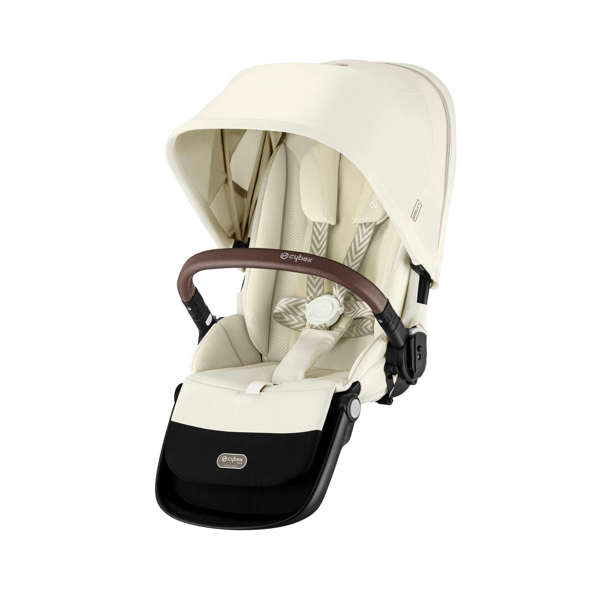 KINDERWAGENAUSSTATTUNG GAZELLE S  - Beige, Basics, Kunststoff/Textil (43/21/54cm) - cybex GOLD