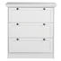 KOMMODE 80/90/45 cm - Silberfarben/Weiß, ROMANTIK / LANDHAUS, Holzwerkstoff/Metall (80/90/45cm) - Carryhome KOMMODE 80/90/45 cm - Silberfarben/Weiß, ROMANTIK / LANDHAUS, Holzwerkstoff/Metall (80/90/45cm) - Carryhome
