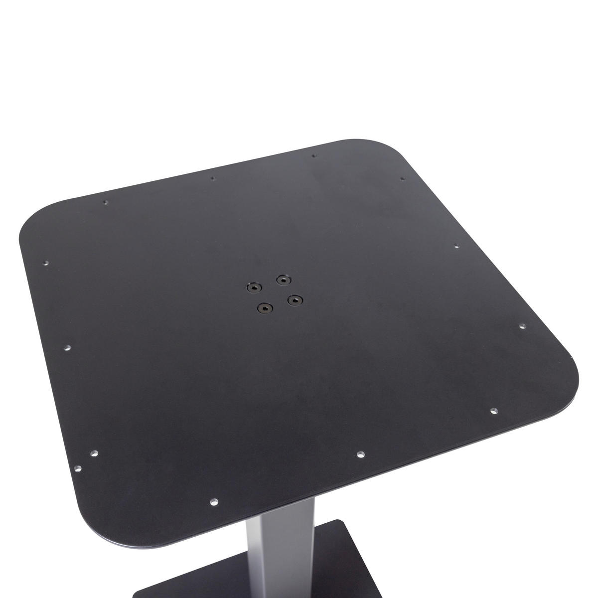 TISCHGESTELL in Metall 50/50/105 cm   - Schwarz, MODERN, Metall (50/50/105cm) - Livetastic
