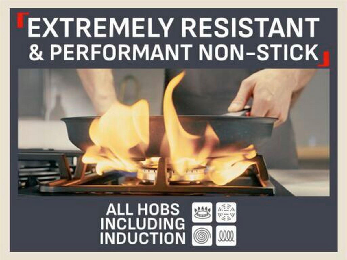 SET LONACA ZA KUHANJE 8/1  Excellence plus Ingenio  - crna, Basics, metal - Tefal