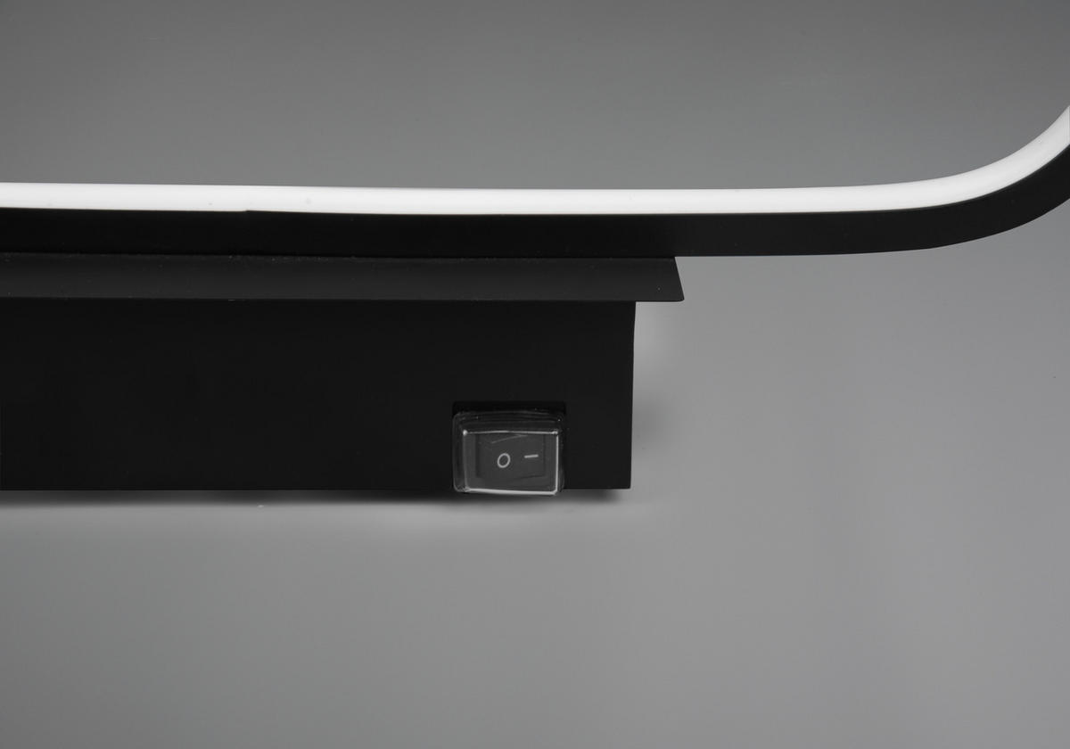 BADEZIMMER-WANDLEUCHTE - Schwarz, Basics, Metall (40/14,8/7,5cm) - Trio Leuchten