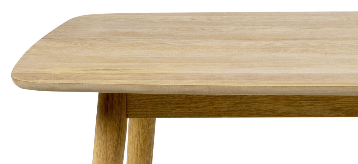 ESSTISCH Eiche furniert rechteckig Eichefarben  - Eichefarben, Design, Holz (150/75/80cm) - MID.YOU