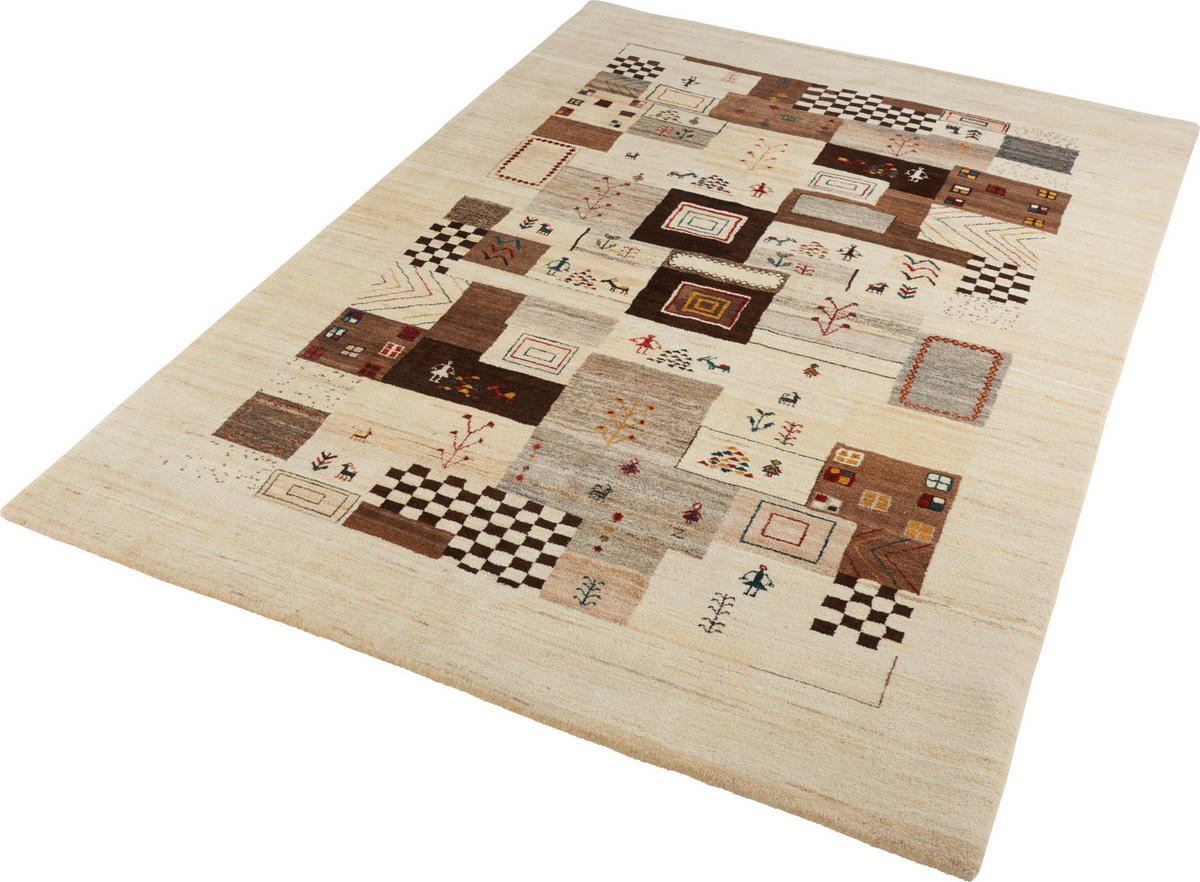 ORIENTTEPPICH 150/150 cm Charlys Tante Beige  - Beige, LIFESTYLE, Textil (150/150cm)