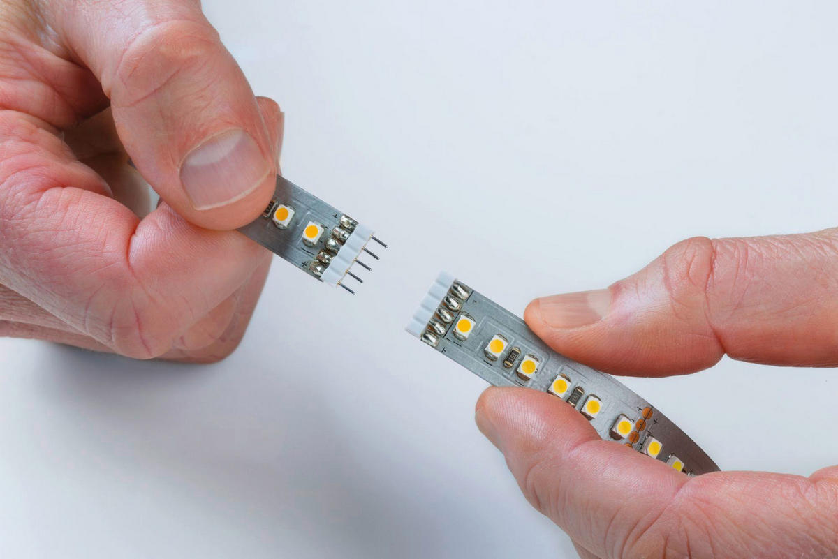 LED-STRIP 100,0 cm   - Silberfarben, Basics, Kunststoff (100,0cm) - Paulmann