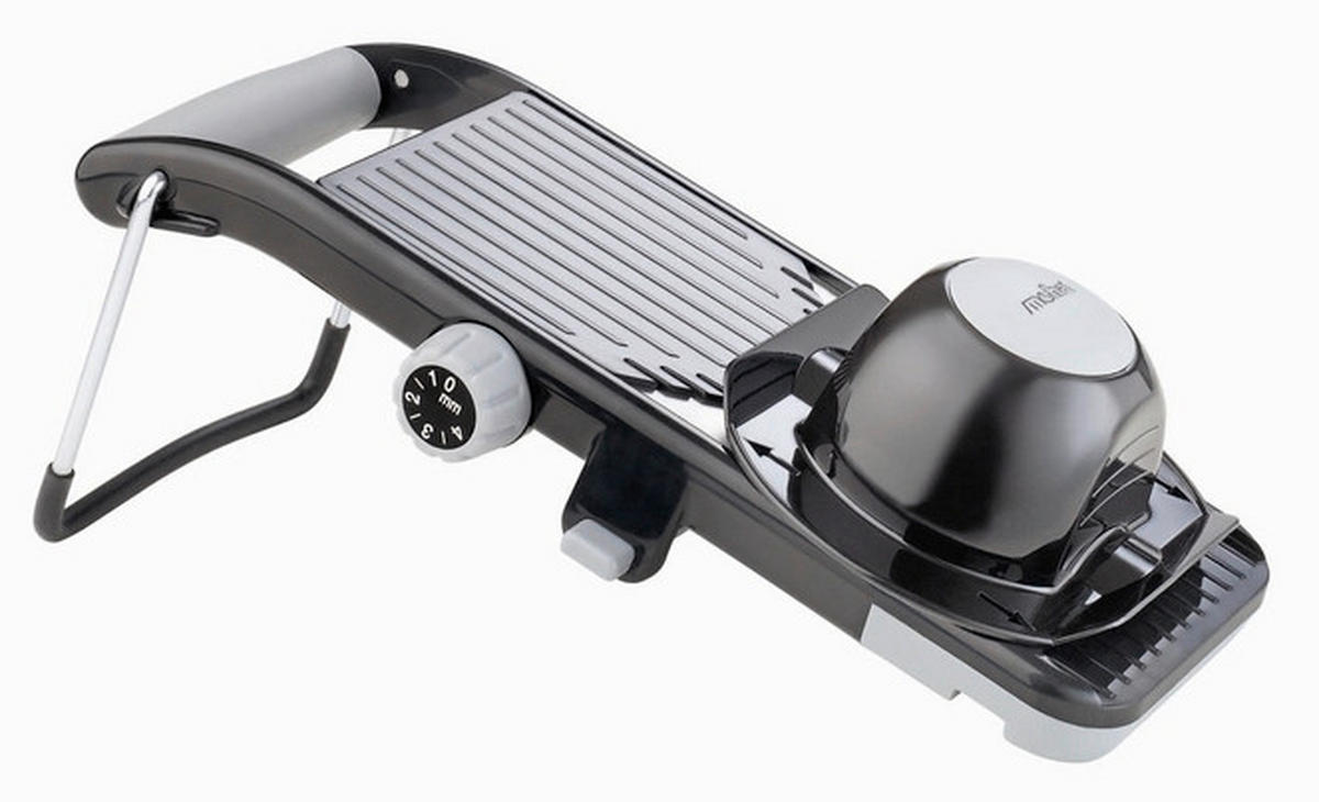 GEMÜSEHOBEL - Hellgrau/Schwarz, Basics, Kunststoff/Metall (29/6/13.5cm) - moHA!