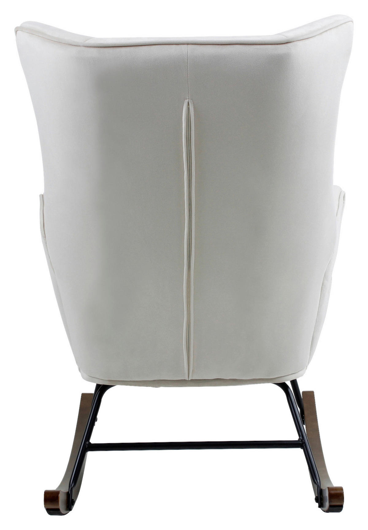 GUNGSTOL i beige  - beige, Design, metall/trä (68/97/88cm) - Kayoom