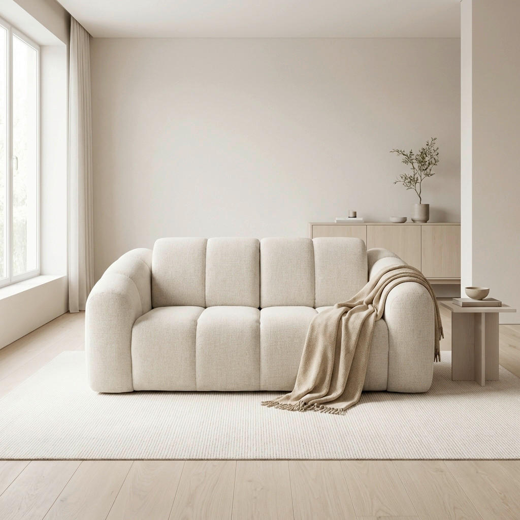 Livetastic Schlafsofa 700 048 Beige 192x85x110 cm