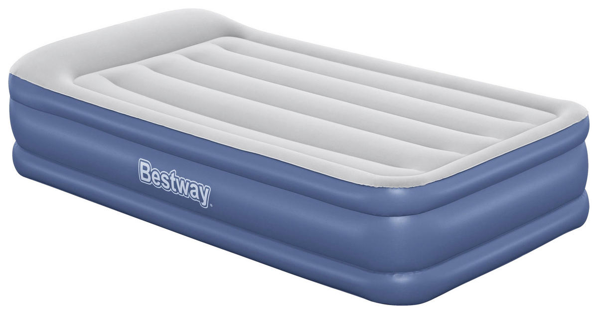 LUFTBETT TRITECH AIR 67628 Hellgrau, Dunkelblau  - Hellgrau/Dunkelblau, KONVENTIONELL, Kunststoff (191/97/46cm) - Bestway