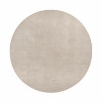 WEBTEPPICH Wohnzimmer 120 cm Fiona Beige rund  - Beige, KONVENTIONELL, Textil (120cm) - Novel
