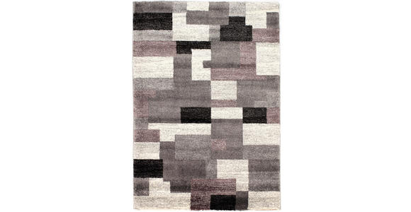 WEBTEPPICH 200/250 cm Astor Grid Grau, Flieder  - Flieder/Grau, Design, Textil (200/250cm) - Novel