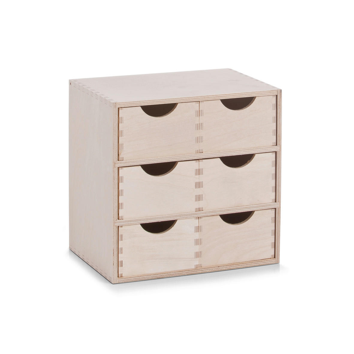 AUFBEWAHRUNGSBOX - Birkefarben, Basics, Holz (28/20/27,5cm) - Zeller Present