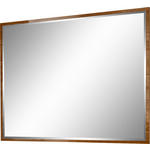 WANDSPIEGEL 110/85/3 cm    in rechteckig  - Erlefarben, Design, Glas/Holz (110/85/3cm) - Dieter Knoll