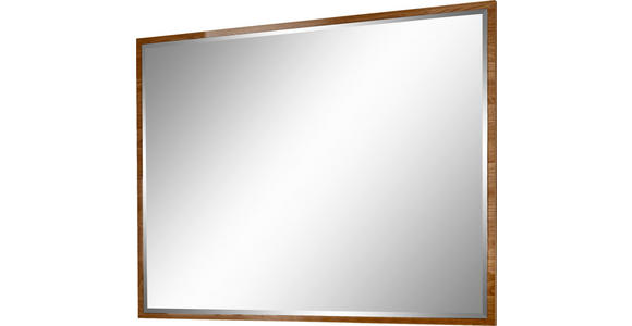 WANDSPIEGEL 110/85/3 cm    in rechteckig  - Erlefarben, Design, Glas/Holz (110/85/3cm) - Dieter Knoll