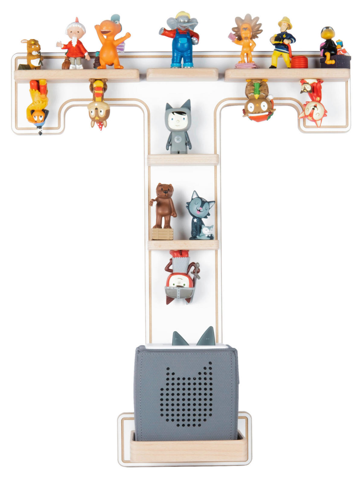 KINDERREGAL  - Weiss, Modern, Holzwerkstoff (45/54/19cm) - MID.YOU