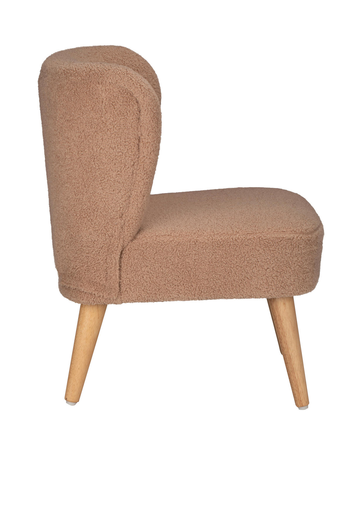 DETSKÉ KRESLO  - cappuccino, Trend, drevo/textil (48,5/48/60,5cm) - Jimmylee