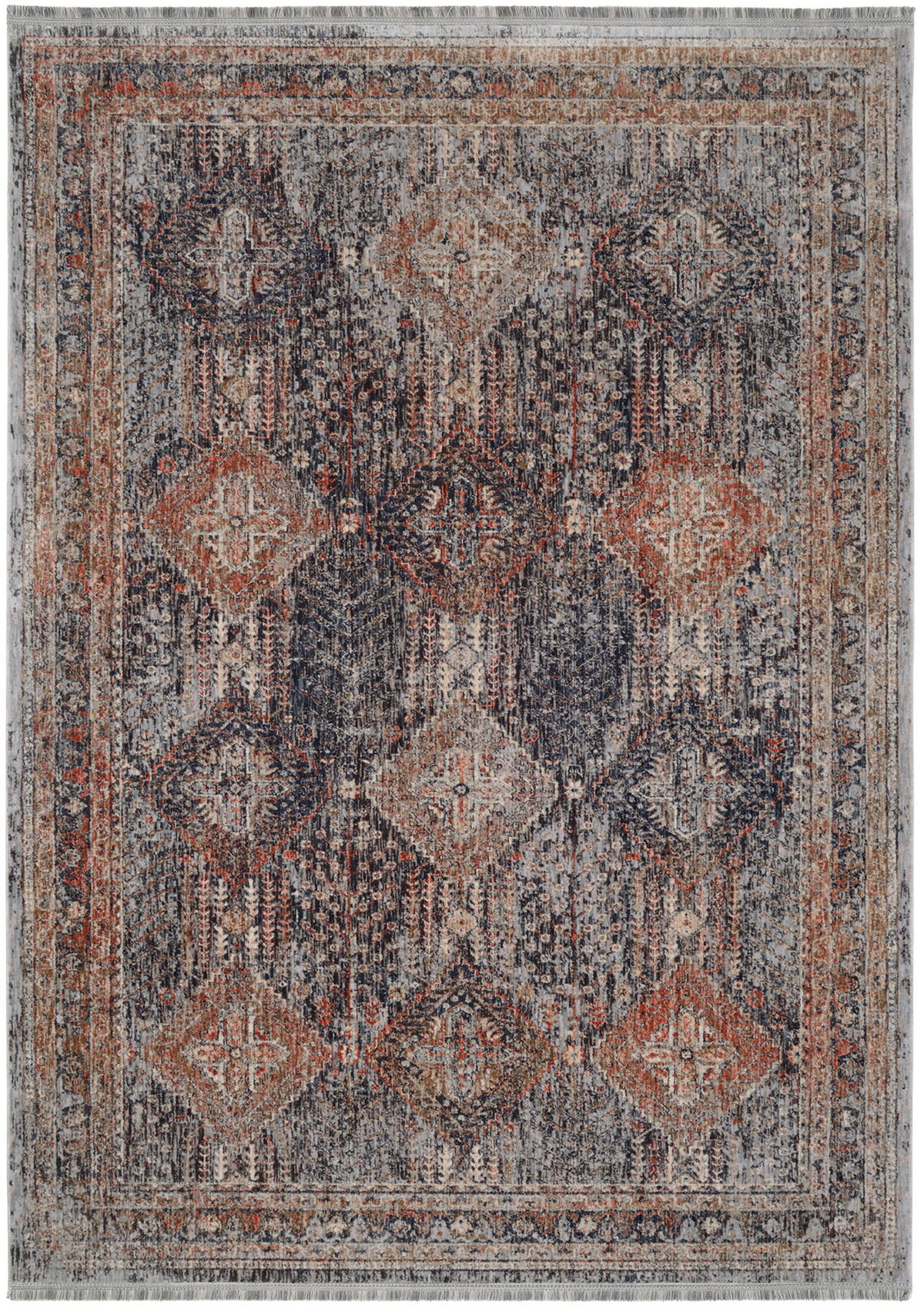 WEBTEPPICH 200/250 cm Grau  - Grau, Design, Textil (200/250cm) - Novel