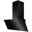 DUNSTABZUGSHAUBE DK8HV471Y  - Edelstahlfarben/Schwarz, Basics, Glas/Metall (80/95/37,5cm) - Dieter Knoll