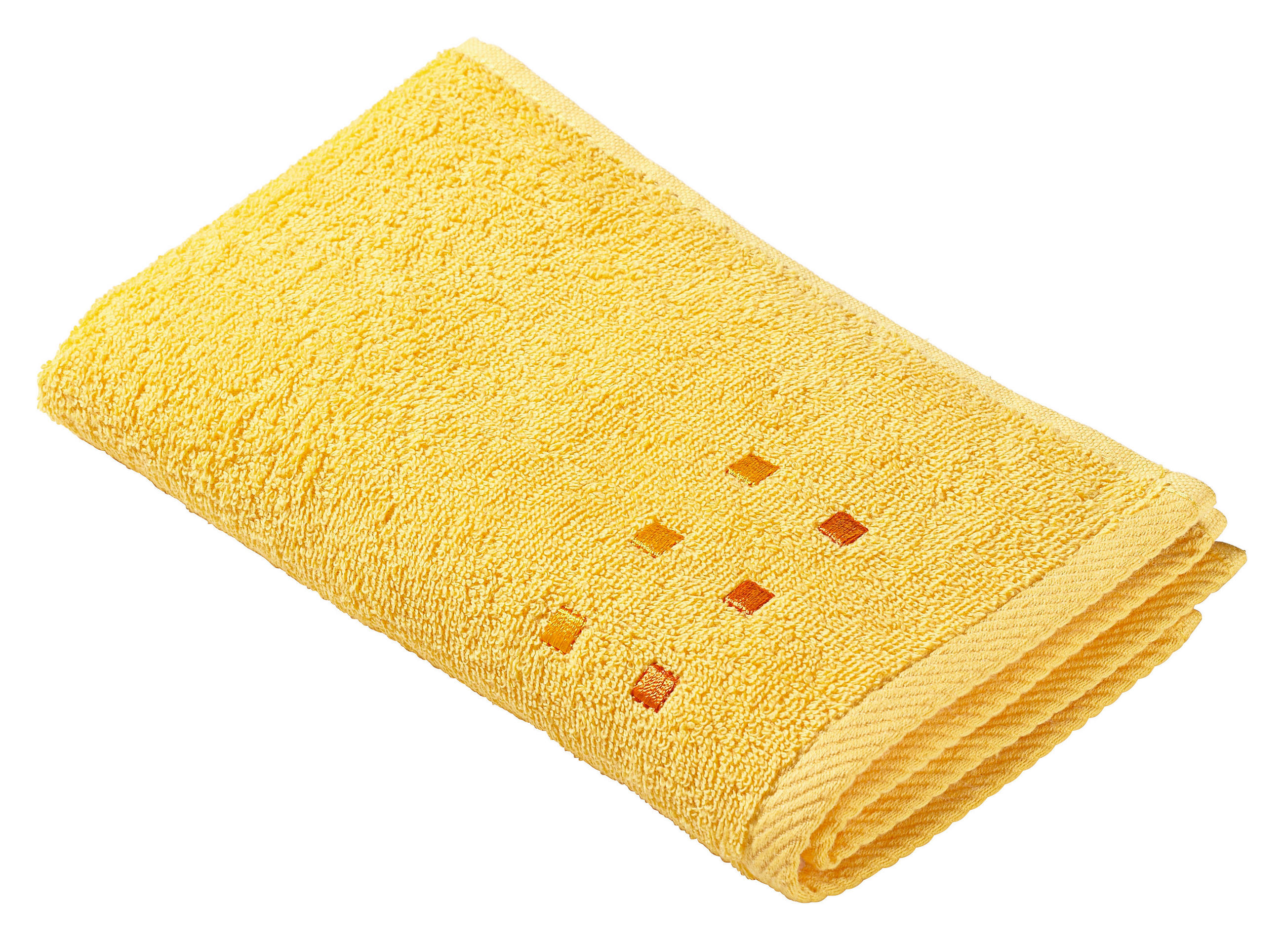 GÄSTETUCH Quattro Gelb 30/50 cm  - Gelb, Konventionell, Textil (30/50cm) - Esposa