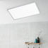 LED-DECKENLEUCHTE - Silberfarben, Design, Kunststoff/Metall (120/60/5,5cm) LED-DECKENLEUCHTE - Silberfarben, Design, Kunststoff/Metall (120/60/5,5cm)