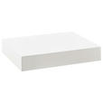 WANDBOARD in 30/5/25 cm Weiß  - Weiß, Basics, Holzwerkstoff (30/5/25cm) - Xora