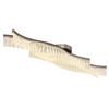 LED-DECKENLEUCHTE    108/18/13 cm  - Klar/Graphitfarben, Design, Kunststoff/Metall (108/18/13cm) - Globo