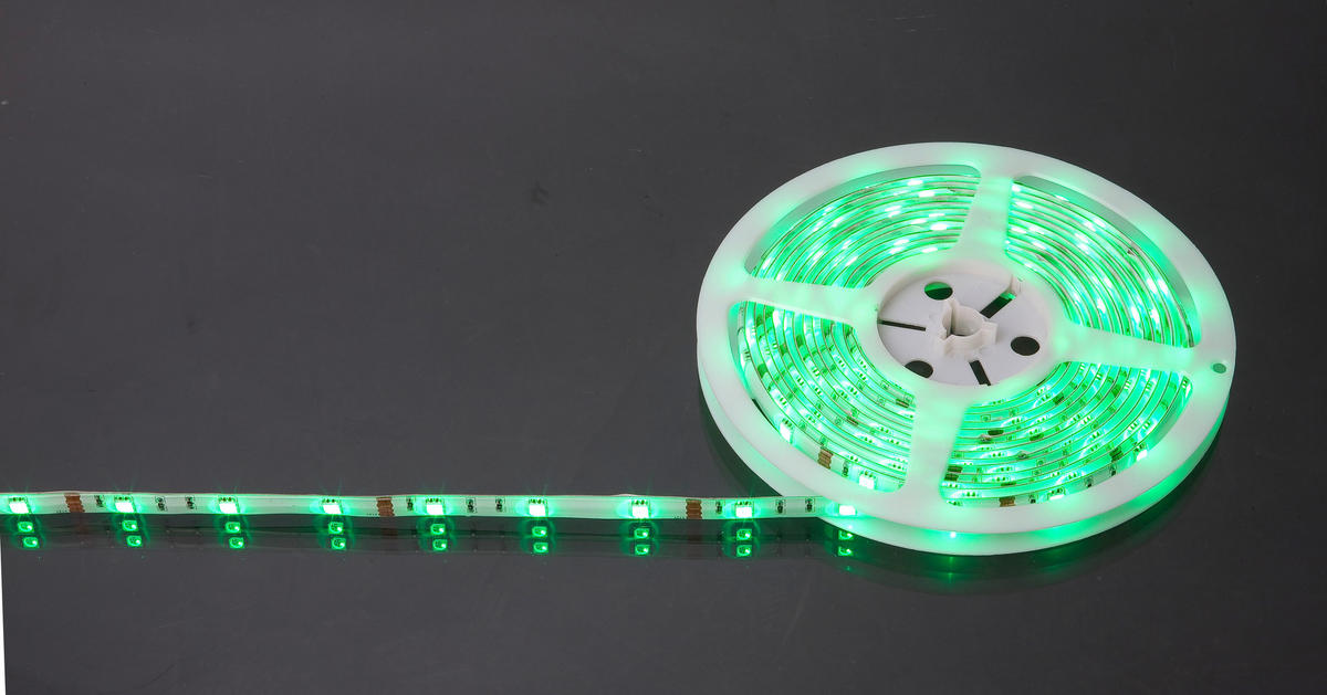 LED-Stripe 500 cm - Klar, Design, Kunststoff (500/1/0,3cm) - Globo