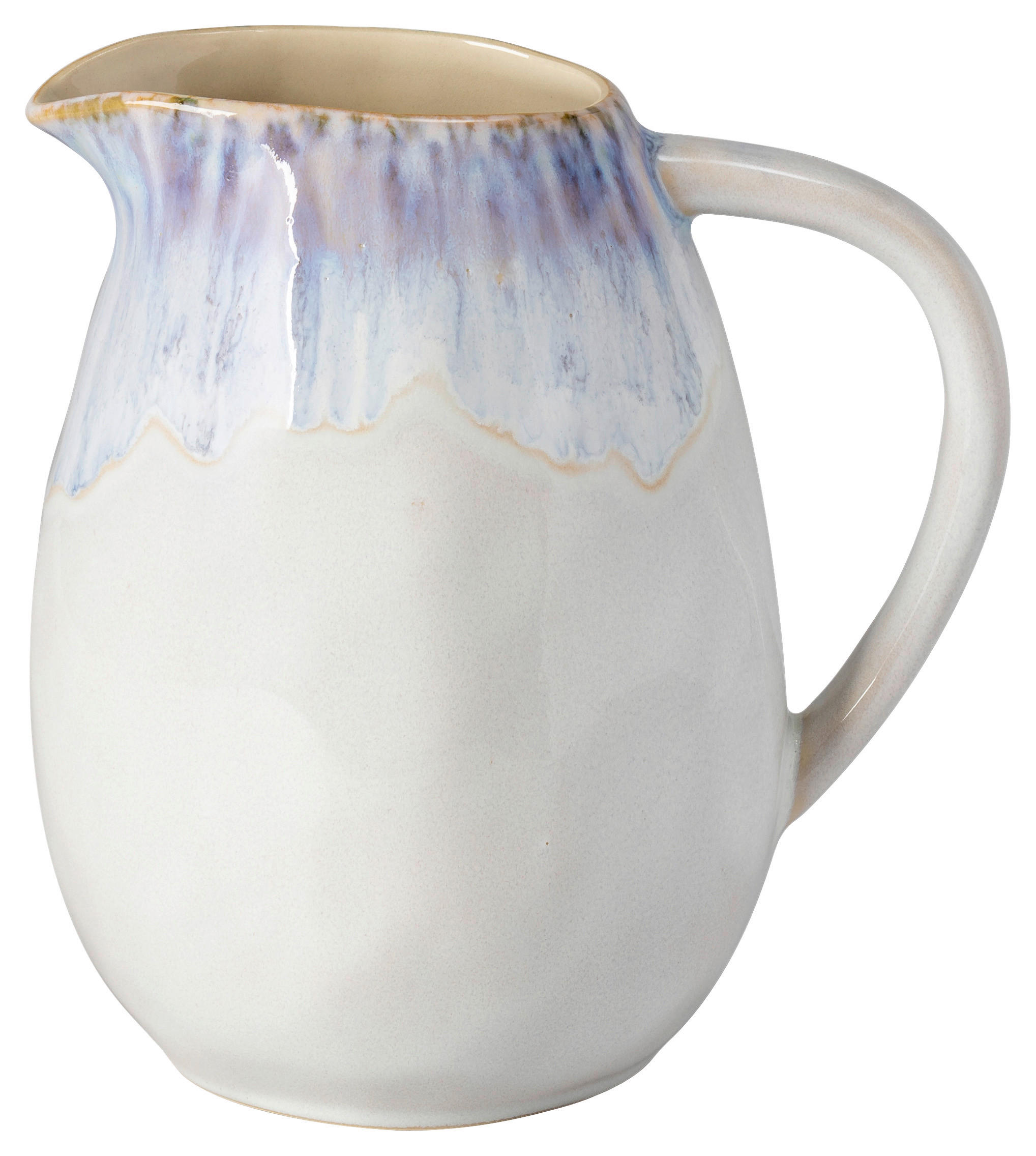 KRUG    - Weiß/Hellblau, Basics, Keramik (1,76l) - Costa Nova